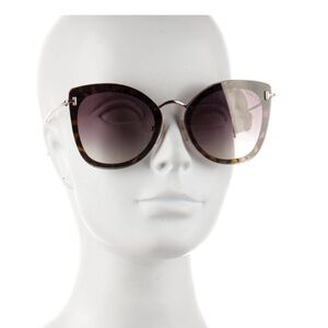 Tom Ford Sunglasses Charlotte Havana Gold Brown Gradient
